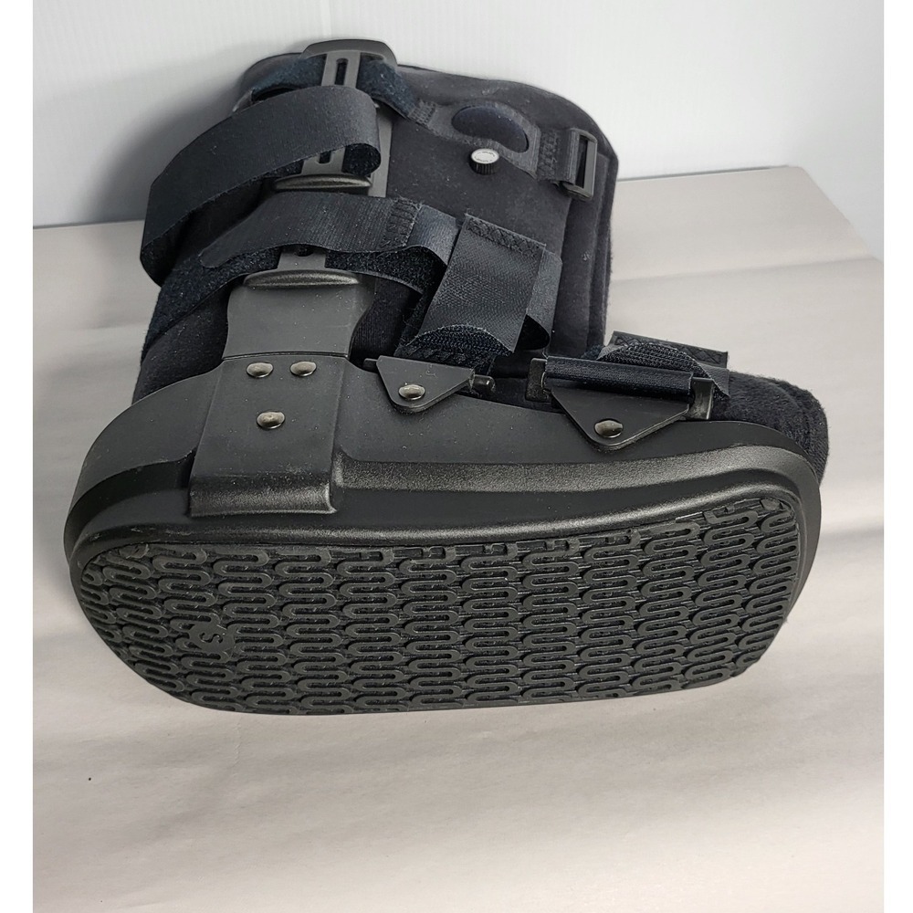 Black Walker Boot Air Cast Medical Walking Fracture Boot Small - Picture 7 of 8